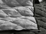 7 Piece Stripe Comforter and Quilt Set-King/Cal King B035P280391
