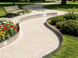 5-Pack Steel Landscape Edging , Bendable Heavy Duty Metal Garden Border for Flower Beds & 04857626