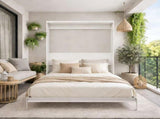 DIY Cabinet Folding Bed Queen Size Vertical Murphy Wall Bed Hardware Kit,Grey Bed Frame W5290P457894