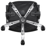 Black Swivel Office Chair with Casters B062P153790