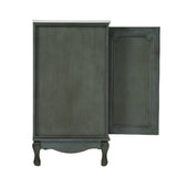 30" Vintage Bathroom Vanity with Rectangle Ceramic Sink, Bathroom Vanity Cabinet with Antique N817P245316B