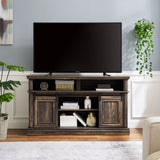 Media Console Table with Storage Cabinet, Mid Century style Entertainment TV Table, Multipurpose W1758P177972