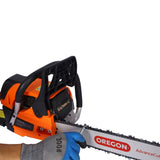 Chainsaw gas 20inch ,52cc Gasoline Chain Saw for Trees ,Wood Cutting 2-cycle EPA Compliant,Oregon W46542536