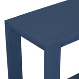 U_STYLE Distinctive Features of a Minimalist Console Table with Bottom Shelf and Four Legs, Suitable N711P173084V