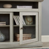 Contemporary TV Media Stand Modern Entertainment Console for TV Up to 65" with Open and Closed W1758108529