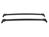 2Pcs Roof Rack Cross Bar Rails Carrier Black Aluminum fit for 2016-2022 Honda Pilot 01261300