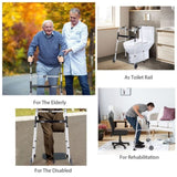 Foldable walking aids, toilet safety railings 52392525