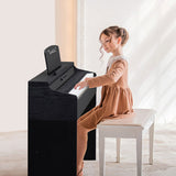 GDP-105 88 Keys Standard Full Weighted Keyboards Digital Piano with Furniture Stand, Power Adapter, 63585988