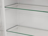3 Door Arched Wall Mounted Glass Cabinets for Kitchen, Living Room and Bathroom 24283062