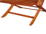 Foldable Patio Dining Set, 4 Folding Chairs, Indoor and outdoor universal, Teak W495P190465