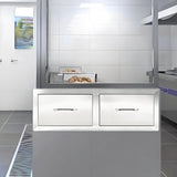 DOUBLE Drawer cabinets for outdoor kitchens or courtyards W3167P303260