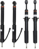 4pcs Front & Rear Air Shocks Struts Absorbers ADS Kit Replacement for Lexus GX470 Toyota Land 24217974