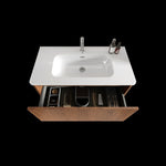 ZUN BB0436Y301, Integrated white ceramic basin, drain assembly NOT included W1865P152259