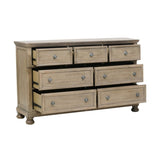 Classic Bedroom Furniture 1pc Dresser with 7 Drawers and Jewelry Tray Traditional Design Furniture B011P149829