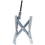 Quick Locking Chock,Axel-Chock Wheel-Stabilizer for RV, Trailer, Camper - Universal Quick-Lock 59574502