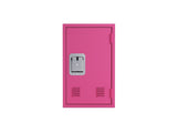 24" H Locker Cabinet, Metal Locker Cabinet with 1 Doors, Small Metal Locker,Lockable W396100786