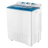 ZUN Twin Tub with Built-in Drain Pump XPB45-428S 20Lbs Semi-automatic Twin Tube Washing Machine for 80996552