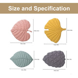 ZUN Dog Blanket Decor 3D Leaves Shaped Pet Blanket Cushion Household Dog Bed Cat Bed Pet Blanket Warm 06173098