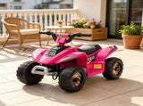 Pink 6V Kids Motorized Quad 4-Wheeler ATV Ride On Car with Forward/Reverse Switch for 18-36 Months 94420580