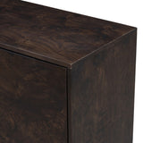 ZUN U-STYLE Wood Pattern Storage Cabinet with 3 Doors, Suitable for Hallway, Entryway and Living Rooms. WF321697AAV