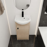 18 Inch Bathroom Vanity, Small Bathroom Vanity With Sink, Bathroom Vanity and Sink Combo 50458715
