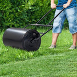 19.5in Lawn Roller Iron Cylindrical Black 90849559