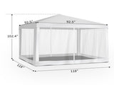 10X10FT Mesh Party tent 64525969
