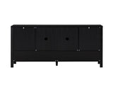 55.1''Storage Sideboard with 4-Doors,Multi Functional Buffet with Open Shelf and 2-Tiers N711P345165B
