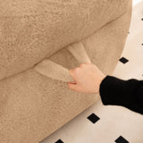 Bean Bag Chair, Comfy Bean Bag Sofa with Back Support, Faux Fur Bean Bag Chair for Adults, Stuffed W2510P279111