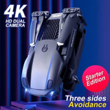 4DRC V22 Drone 4K HD Camera Selfie WiFi FPV Portable Quadcopter RC Drone Toy,Logistics is randomly 23181502