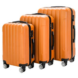 3-in-1 Multifunctional Large Capacity Traveling Storage Suitcase Luggage Set Orange 97788148