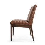 ZUN Upholstered Dining Chairs With Rubber Legs ,Light Brown 73471.00PUCOGN