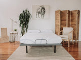 Omne Sleep 8" Memory Foam Mattress Twin in White/Light Blue B04758768