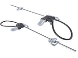 2Pcs Front Driver and Passenger Power Window Regulator with Motor Fit for Freightliner FLD112 120 67214842