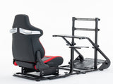 Enhanced and stable racing wheel cockpit, compatible with Fanatec, PXN, Thrustmaster, and Logitech 56512113