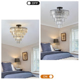 (Same as W1340110374/L5011) Black large crystal chandelier, modern style chandelier, dining room, W1340P189285