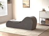 Solace Yoga Chaise Lounge Chair for Stretching, Relaxation & Exercise, Ergonomic Design with Soft B2735P271014