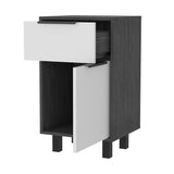 Luxor Z Nightstand, One Cabinet, Superior Top, One Drawer B128P148938