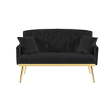 BLACK 2 SEATER SOFA W588P300280