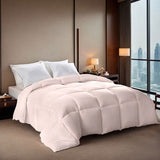 Pink plus-size comforter for all seasons, perfect for cozy bedrooms, luxurious hotel rooms, single, 15132606