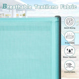 Outdoor Lounge Chair, Aluminum Plastic Patio Chaise Lounge with Side Table & 5 Position Adjustable W1859P225543