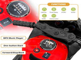 12V Electric Motorcycle for Kids, Powered Toy Motorcycle, Child Motorcycle Ride On with Light Wheels 68458242