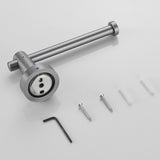 Bathroom Hardware Set, Thicken Space Aluminum 3 PCS Towel bar Set- Gun Grey 16-27 Inches Adjustable 10204461