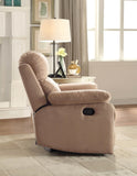 Brown Recliner with Pillow Top Arm B062P215450