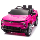 ZUN 24V Kids Ride on Car W/Parents Control,Licensed Chevrolet Silverado,Four-wheel suspension,LED W1578P202310