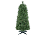 5FT Narrow Pencil Artificial Christmas Tree , Pre-Lit Warm White LEDs, Flame-Retardant PVC, Easy 06276303