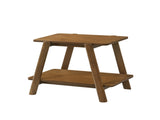 Metz Mid-Century Modern Wood Shelf End Table, Walnut Finish T2574P184953