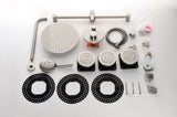 Shower System with Shower Head, Hand Shower, Slide Bar, Bodysprays, Shower Arm, Hose, Valve Trim, TH-68111-NS