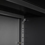 Storage Locker,File Organizer, Storage Cabinet with Door Locks and Two Adjustable Shelves, Suitable W1247P305587
