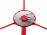 8FT Weather Resistant Yard Garden Windmill Red 78296922